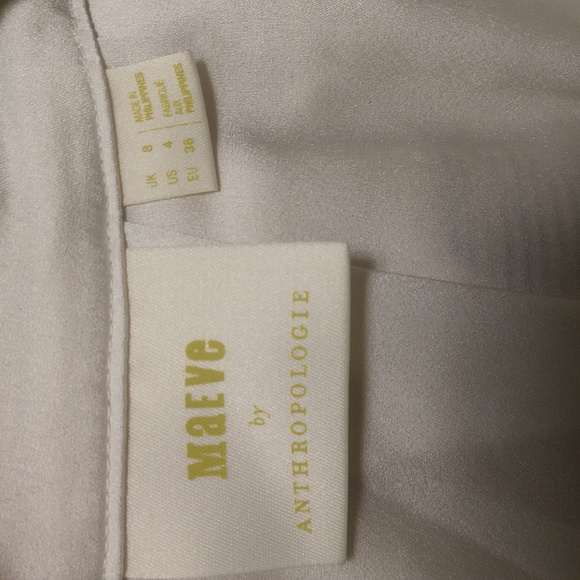 Anthropologie Maeve Anya Dotted Jacquard Mini Skirt Size 4 - Picture 6 of 7